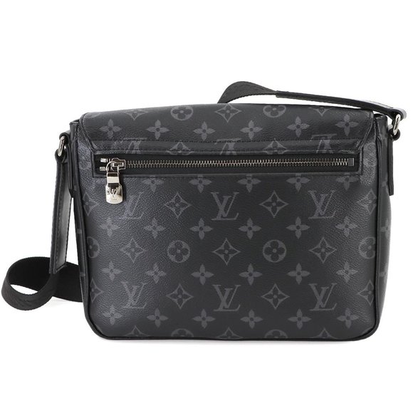 Louis Vuitton Monogram Eclipse District PM NV3 Shoulder Bag, Black, M46255, R... - Picture 2 of 10